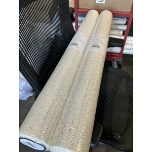 NEW Serena & Lily Woven Paperweave Wallcovering-Natural Beige